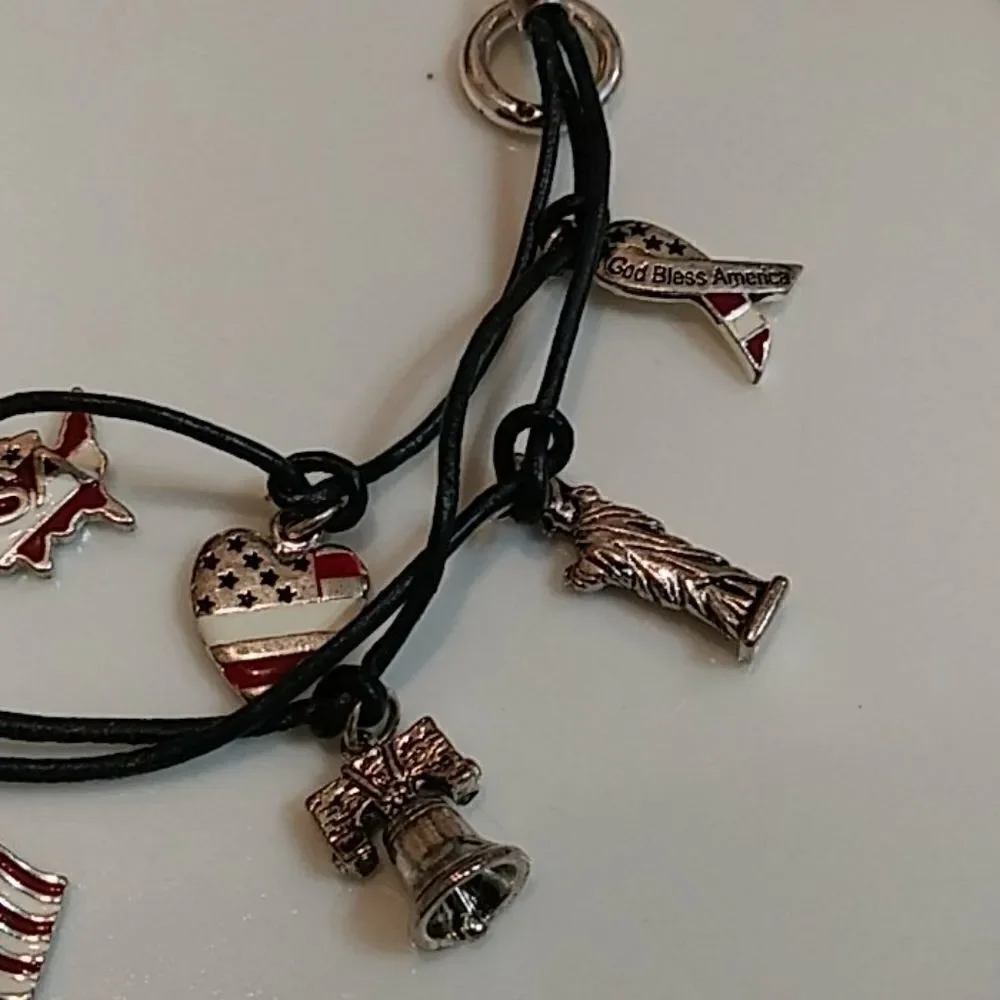 God bless America bracelet